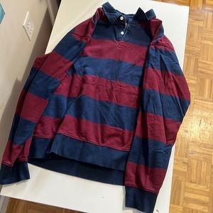 Obey polo sweater size large
